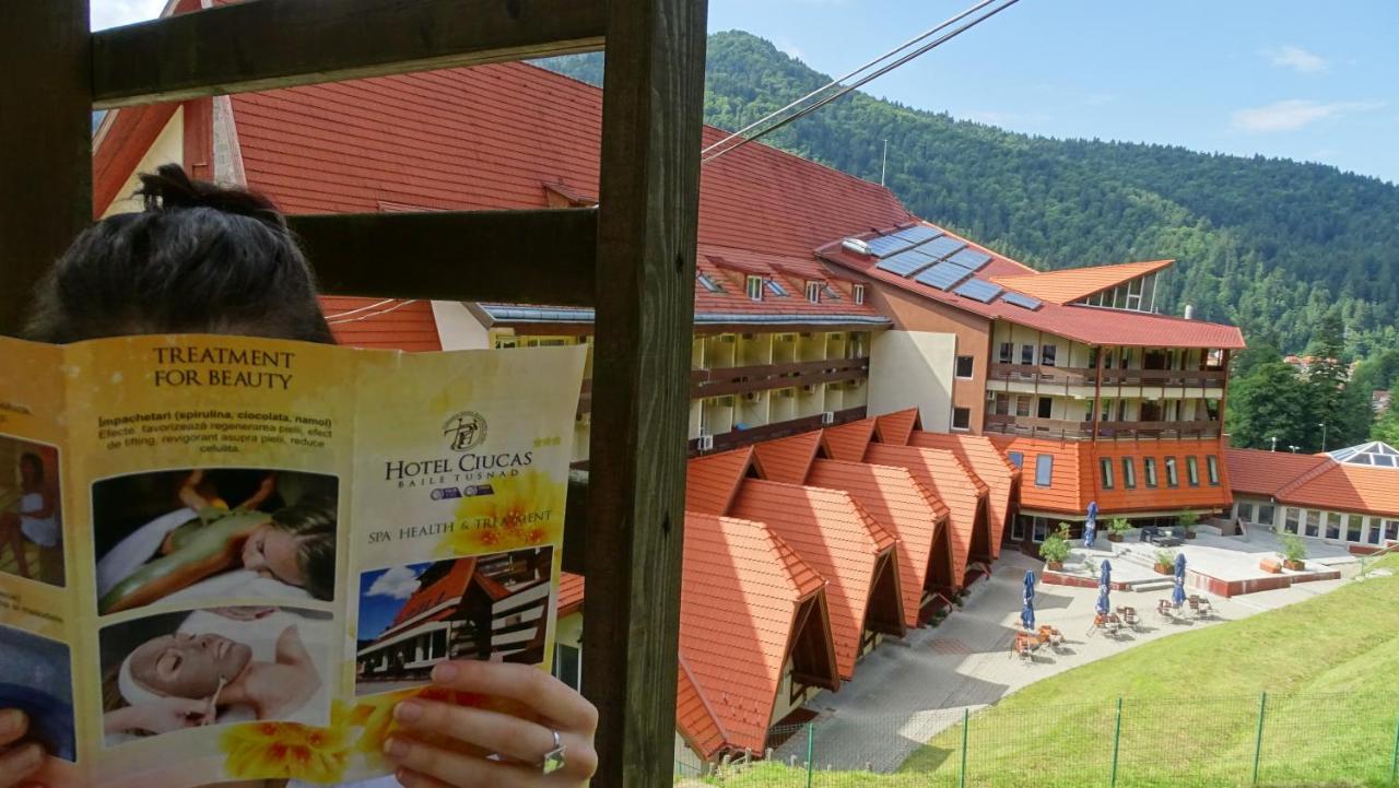 Hotel Ciucas BaileTusnad Buitenkant foto